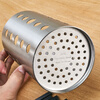 Onlycook chopstick barrel stainless steel 304 household multi-functional double barrel drain fork spoon tableware chopstick cage chopstick basket storage rack