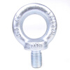 Jishuo eye bolt 304 galvanized British eye nut eye screw lifting eye/hanging nut galvanized fine tooth eye hanging wire M36 (5.1T)