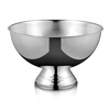 FEiNASi 304 stainless steel ice bucket red wine bucket champagne bowl/barrel beer bucket ice bucket champagne basin champagne ice bucket mirror silver-12L