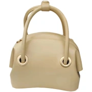 AGOTG marca 2022 nuova borsa da donna borsa piccola borsa pesce gatto mini versione mini borsa smiley faccia imbarazzata nicchia coreana messenger con una spalla bianco latte