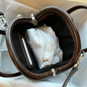 AGOTG marca 2022 nuova borsa da donna borsa piccola borsa pesce gatto mini versione mini borsa smiley faccia imbarazzata nicchia coreana messenger con una spalla bianco latte