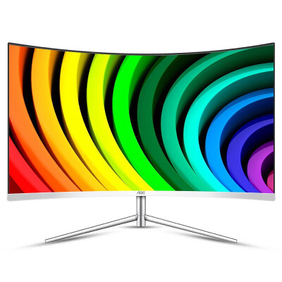 Aoc Monitor 31 5 Inch Curved Computer Monitor Full Hd Eye Free Non Flickering Display Gaming Lcd