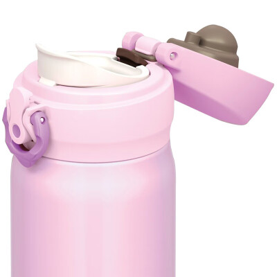 Thermos Thermos Insulated Cup Cold Cup Pink Purple 350ml Stainless Steel Insulated Pot Car Water Cup