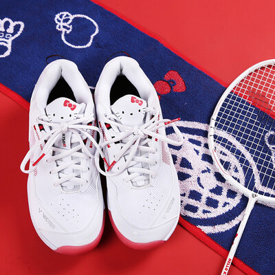 victor hello kitty badminton racket