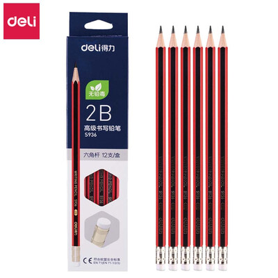 12 Box Deli Deli Hb 2b Pencil Children S Primary School Students Writing A Dedicated Hb 12