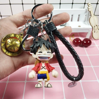ワンピースペリフェラルワンピースキーホルダーカースクールバッグペンダントペリフェラルオスとメスチョッパードールルフィサウロン エースメス皇后両陛下2本パンチニットロープ約7cm普通パッキン