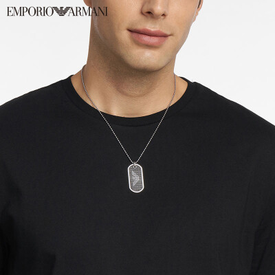 EMPORIOARMANI Armani Men's Necklace Eagle Label Necklace Boys' Day