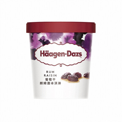 Haagen Dazs Grape Rum Ice Cream 473ml