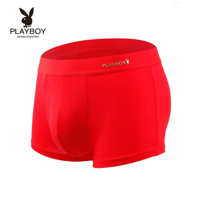 Playboy red underwear men's boxer briefs zodiac year of the dragon wedding  couple newlywed underwear women's red briefs