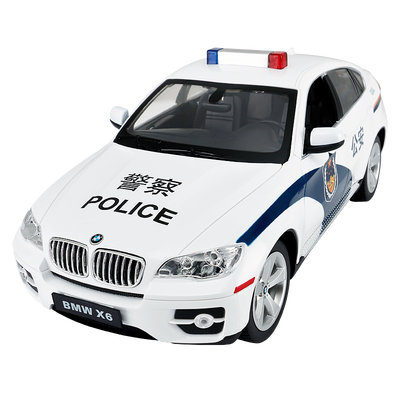 Rastar Star Hui Remote Control Car 1 14 Bmw X6 Remote Control Car Police Car Model