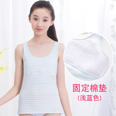 xinixi Girls Vest Growth Period Cotton Underwear 8-12 years old