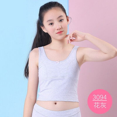 Liu Ji children's underwear female bra 10-12 year old girl vest cotton  9-13-15 small luxury girl -  - Buy China shop at Wholesale  Price By Online English Taobao Agent