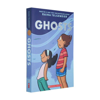 Ghost English Original Ghosts Children S Full Color Comic Novel Raina Telgemeier