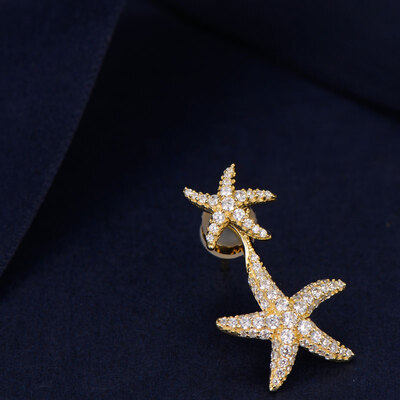 APM Monaco ETE series women's single golden silver double