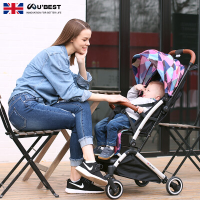 U Best Ubest British Baby Stroller Can Sit Lie Down And Get On The Plane Umbrella