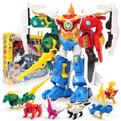 Divine Beast King Kong 5 deformation combined mecha robot super