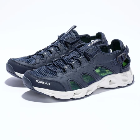 Pathfinder TOREAD river tracing shoes 22 spring and summer men's outdoor sports wading shoes breathable non-slip river tracing shoes TFEK81923 navy blue/gas gray male 22 new 42