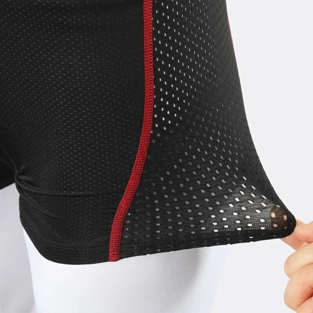 Cavalry cycling underwear shorts cycling clothing male and female silicone cushion breathable quick-drying mountain bike road bike pants seat cushion equipment black XXL size