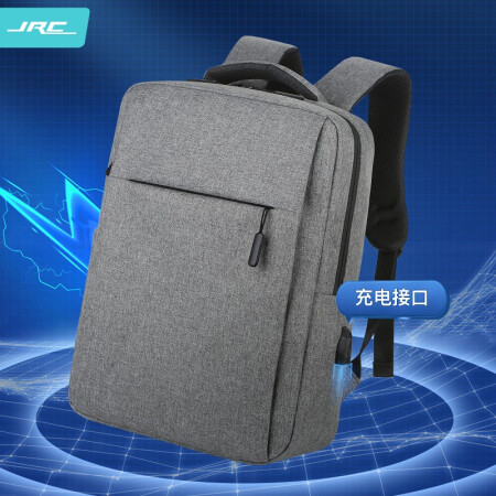 JRC Lenovo Savior Notebook 15.6-inch computer bag backpack backpack business leisure e-sports travel backpack travel bag flying fortress millet game book bag gray