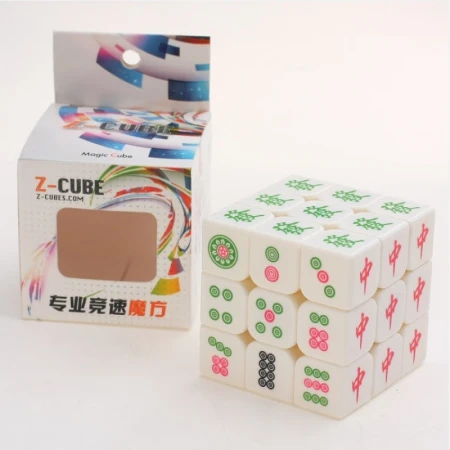 Toys for the elderly with movable fingers are suitable for the elderly toy to relieve boredom and anti-dementia toys to pass the time boring artifact 80-year-old brain pastime third-order magic cube upgraded version white
