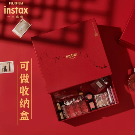 Fuji instax instant instant imaging camera mini90 collection red memory Chang'an gift box
