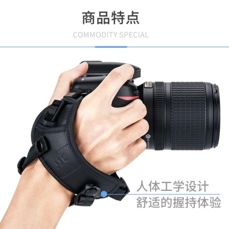 JJC Camera Wrist Strap SLR Wrist Strap Snapshot/Quick Release Applicable to Canon Nikon Panasonic Accessories