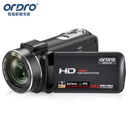 Ouda ORDROZ20 HD digital camera home dv video recorder outdoor portable camera professional camcorder home travel conference vlog vibrato short video
