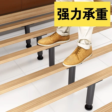 Lifu plastic steel new row skeleton support foot bed leg bed foot support leg adjustable bed support accessories T-shaped bed bottom support column reinforcement [large size 20-35 cm adjustable]