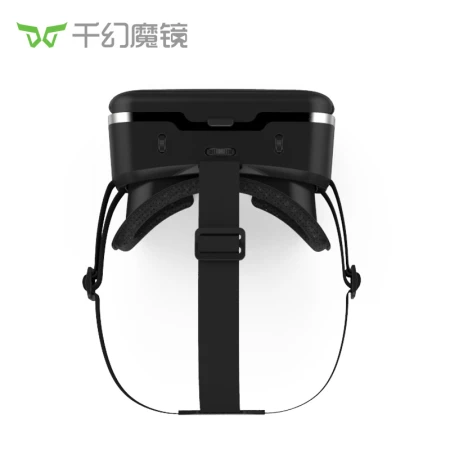 Thousand magic mirror smart vr glasses game helmet virtual reality glasses ar glasses 3D movie Apple Android mobile phone universal [video version] HD glasses + bluetooth handle