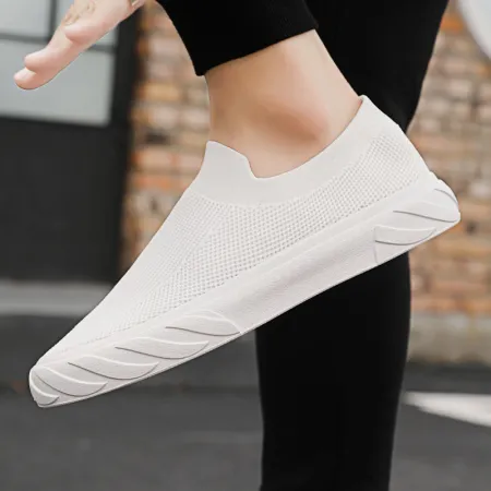 2022 canvas shoes men's summer thin style breathable slip-on sneakers men's old Beijing cloth shoes Hugh TL7720 black 39