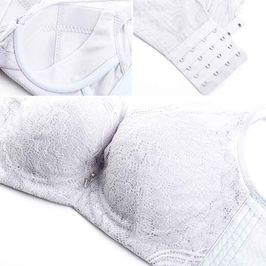 奥丝蓝黛内衣文胸调整型收副乳上托女胖mm薄大胸显小全罩杯背心款5010 大红 90C (95)
