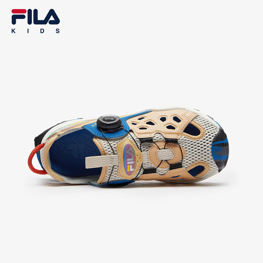 Fila Fila Children's Shoes 2024 Summer Medium and Large Boys Children's Wading Shoes Comprehensive Training Shoes Champagne Brown/Latte Brown-PL 36 Inner Length 23.0cm