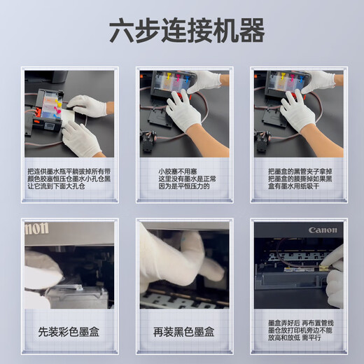 Genne applies Canon Canon MG2580S connected ink cartridge TS3380 3180 system 3480 device PG845 846 ink TS3100 connected ink cartridge set TR4580 connected ink cartridge MX498 connected ink system modification kit