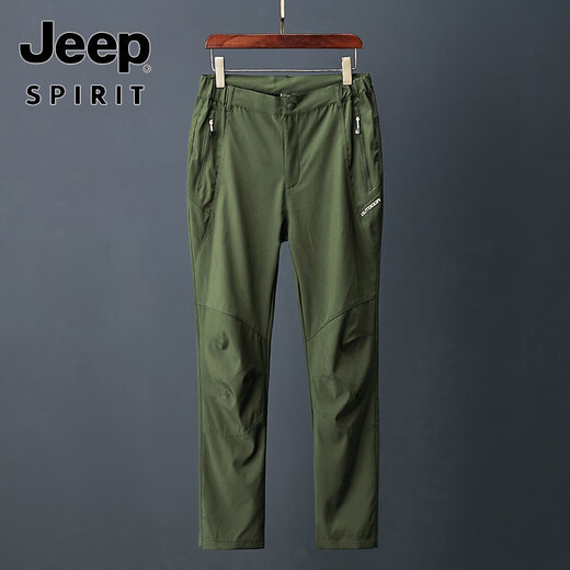 Pantalones jeep espíritu pantalones a prueba de viento a prueba de viento para los hombres de senderismo al aire libre de senderismo de senderismo de senderismo de primavera y otoño delgada de montañismo resistente a la lluvia