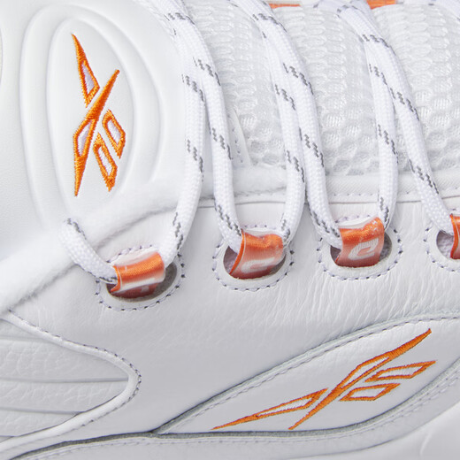 Reebok Männer und Frauen befragen Mid Orange Toe Retro Sport praktische Basketballschuhe HR1049 36