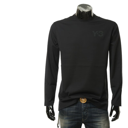 Y-3/Y3 叁仟良品 男士简约时尚百搭休闲长袖圆领T恤 FN3361 浅绿色 HG6227 S