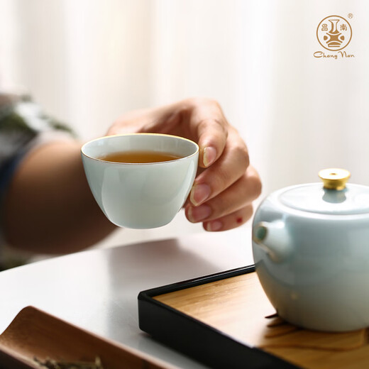 Changnan (changnan) kung fu tea set high-end gift teapot teacup home office teapot with tea tray