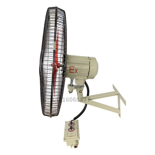 Dingzhuo Electric (DINZOO) explosion-proof industrial horn fan restaurant wall-mounted electric fan speed-adjustable shaking head fan FB/BTS-750 wall-mounted 220V
