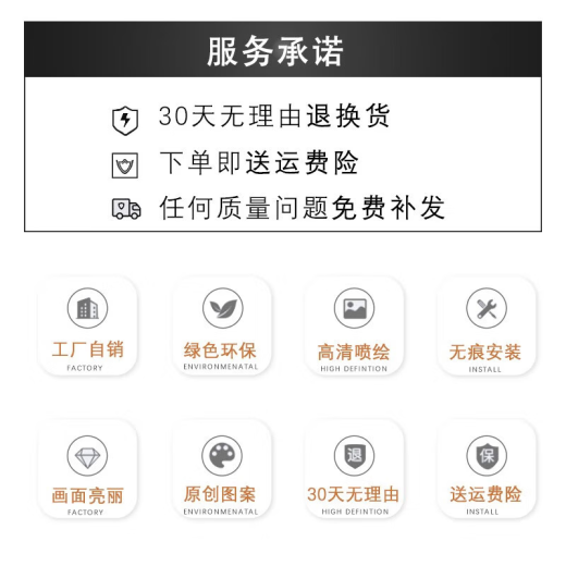 柒个画师2025年新款北欧绿植超薄电表箱装饰画遮挡弱电箱盖板画配电箱挂画 T2679【黑框】水晶面 60*50cm(遮挡50*40)右推拉