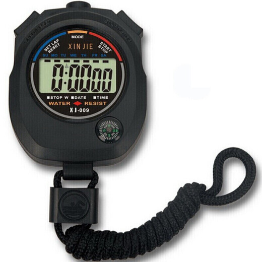Large-screen stopwatch timer track and field sports stopwatch referee coach competition large-screen running stopwatch outdoor convenient multi-functional single-channel sporting goods black one