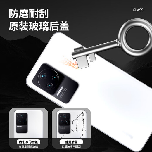适用于红米k50后盖原装玻璃k50pro后盖拆机k50版原厂手机后壳濮 提示本店只卖纯原后盖 有疑