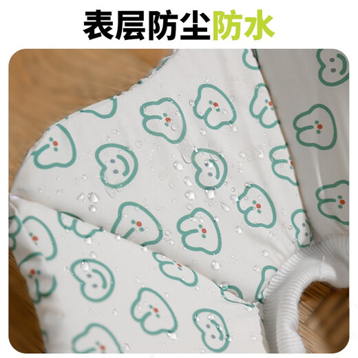 KimPets cat Elizabeth collar anti-licking special sterilization and deworming cat collar anti-licking thickened cat collar headgear for cats green bunny sponge collar three-dimensional anti-licking M-medium size recommended 6-13Jin Jin is equal to 0.5 kg