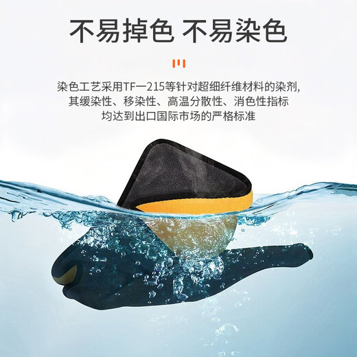 Pet absorbent towel, thickened, quick-drying, non-stick hair supplies, special bath towel for dogs and cats, large size 30*60cm 1 piece