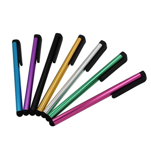 Touchscreme Kapazitiver Stift Touchscreen Stift Stylus Auto Navigation Multifunktionales Mobiltelefon Tablet Universal Touch Stift Kapazitiver Stift D2 Metall Schwarz