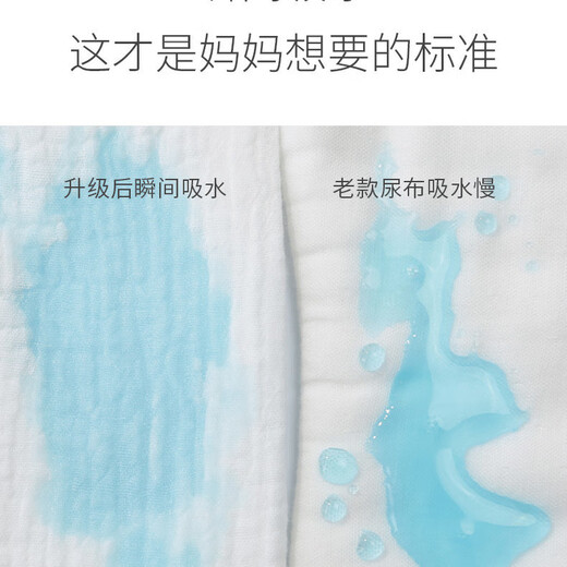馍彭尿戒子布片介子可洗新生婴儿纱布夏季薄透气四季加厚宝宝大芥子布 1片装 40*80单层脱脂纱布尿布(10