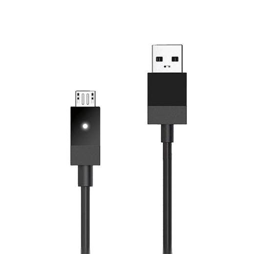 Original XBOXONES Wireless Controller Data Cable PS4 Charging Cable Windows Phone Android Cable Microsoft PC Charging Conversion Cable US Version 2.74 Meter Black Micro Android Interface