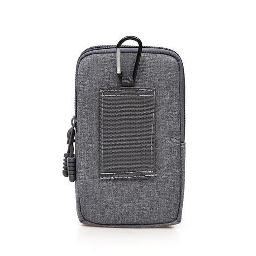 Kingtrip 6.5-inch mobile phone waist bag men's belt mobile phone bag belt waist bag sports tactical waist bag mobile phone bag arm bag light gray