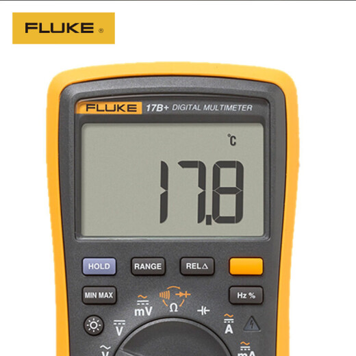 FLUKE multimeter digital multimeter high-precision handheld multimeter capacitance frequency temperature smart meter FLUKE-17B+