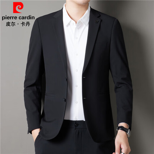 Pierre Cardin suit men's spring and autumn new business casual slim small suit young and middle-aged single suit jacket men's two-button suit