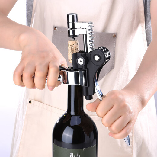 CLITON bottle opener stainless steel rabbit head manual bottle opener wine screwdriver bottle opener red wine screwdriver CL-HK05